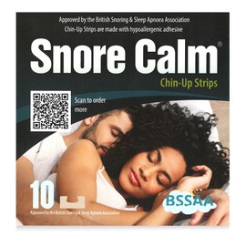 BSSAA Snore Calm Chin-Up Strips | Pack of 10