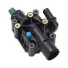 Thermostat Housing Optimize Cooling System 9647265980 Replacement for Peugeot 1007