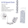 Single/6/7/8/9/10/11/12 Speed Bike Chain, Bike Chain for Road Mountain Racing