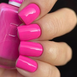 DND Gel Polish Set, Pink Collection, UV/LED Gel Polish and Air Dry Nail Lacquer, Matching Chip-Free Polish Duo, 809 Soulflower, 0.5 Fl Oz