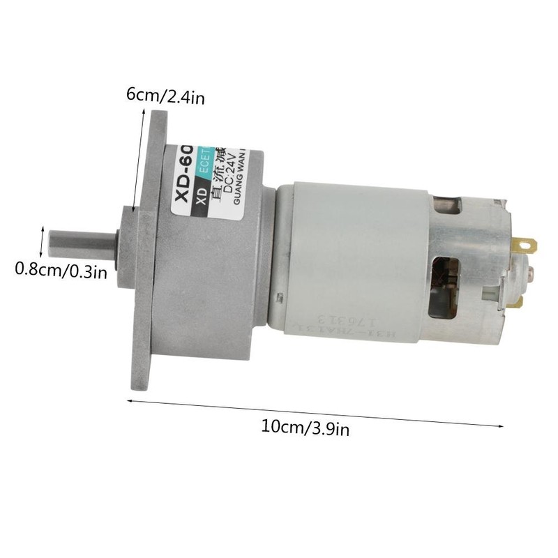 DC Motor, 12 V / 24 V Micro Motor Metal