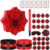 Leyndo 89 Pcs Spider Party Favors for Birthday, Includes Spider