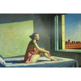 Edward Hopper "Morning Sun 1952"  Newly CUSTOM FRAMED Art Americana