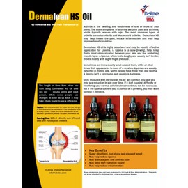 Dermalean HS Arthritis and Joint Pain Therapeutic Oil (1 Bottle, 60 ml)