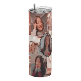 Termo Skinny Café 20 Oz K-drama True Beauty #50