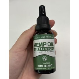 Drloton Maximum Strength Organic Drops - 100% Natural Oils Extract