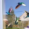 Imaggge.com - 12 x Birds - Repositionable Electrostatic Stickers -