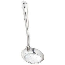 Endoshoji WPZ04006 Professional Drilled Ladle (No Hook), Stainless Steel, Made in Japan