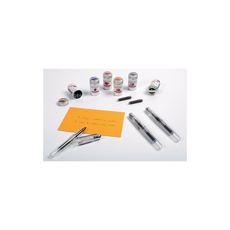 Herbin Cleaning Solution Cartridges for Fountain and Rollerball Pen, Pot