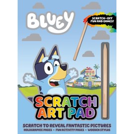 Bluey Scratch Art Pad