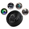 C-Timvasion Heatstroke Prevention, Small, Lightweight, Large Airflow, Car Fan, LED