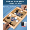 HSIXHAF Sling Puck Game, Hockey Board Game, Table Hockey, Double