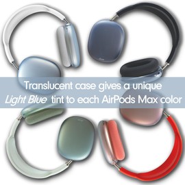 Sonix Protective Case for AirPods Max Headphones | Frosted Matte Series | Frosted Matte Light Blue