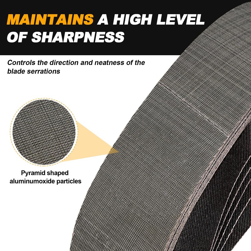 Sbestily 10 Pack 1.2" x 13" Replacement Knife Sharpener Sanding