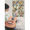 Artscape Trellis | Privacy Window Film with Vibrant Colored Pattern