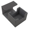 Card Deck Box Magnetic Flap Lid Large Capacity PU Leather