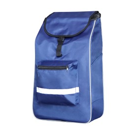 Replacement Bag for Shopping Cart - Waterproof Trolley Bags, 31L (Blue)