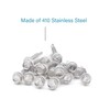 IMScrews 25pcs #14 x 1-1/2" Stainless Hex Washer Head Self