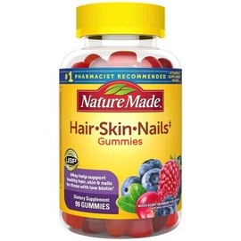 about the condition 90 Nature Made For Hair Skin Nail Gummies Mixed Berry Flavors Dietary Supplement
