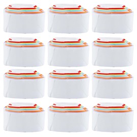 Nicear Mouth Coils Vomit Paper Magic Tricks (Multicolor, 1 Pack 12 Pcs) Accessories for Magicians Stage Close Up Magic Illusion Props Gimmick Mentalism Funny