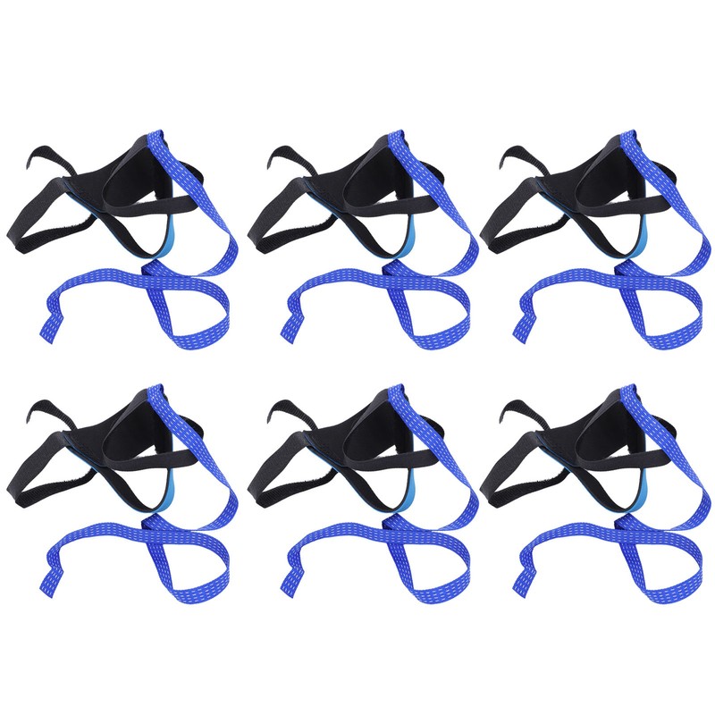 10Pcs AntiStatic Foot Strap Blue Synthetic Rubber Band Workshop Accessories