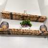 4 Pack Shelf Brackets, Heavy Duty 9 Inch J Shelf