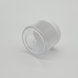 Cosmetic sample container, 20g sunscreen cream container, dispensing container, portable, travel size / 화장품 샘플 통 20g 선크림 크림 용기 소분통 휴대용 여행용