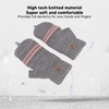 Heated Mitten Gloves Double Sided Heating Promote Blood Circulation USB