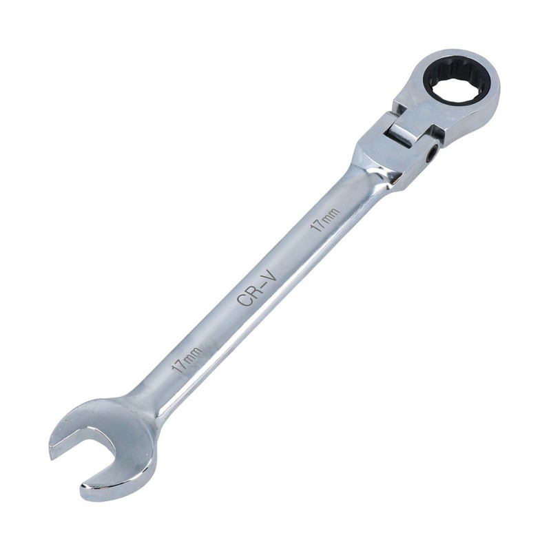 Professional Flexible Head Ratchet Spanners Wrench 6pc Set 8mm -