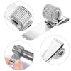 YBEATY 5 Pcs Metal Pen Holder Adjustable Single Spring Loop