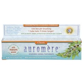 Auromere Ayurvedic Herbal Classic Licorice Toothpaste 117g