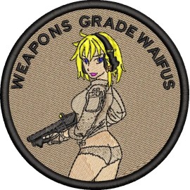 Parche Borda Estilo Militar Paintball Manga Anime