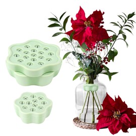 Spiral Ikebana Stem Holder for Flower, Set of 2 Silicone Flower Arrangement Holder for Vases, 2024 New DIY Bouquet Twister Spiral Stem Holder for Flowers, S+L