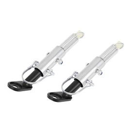 Hihaha 2pcs Bike Trailer Hitch Connector Trailer Hitch Adapter Metal Durable Material