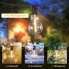 Branded Outdoor string lights 75FT Waterproof patio string lights with