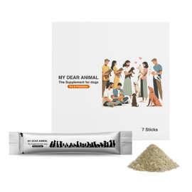 MY DEAR ANIMAL Lactic Acid Bacteria Supplement, For Dogs, Cestose + Paracazei Bacteria, 24 Types, Yogurt, Over 1,800 Lactic Acid Bacteria, Intestinal Activity, Intestinal Environment, Intestine,