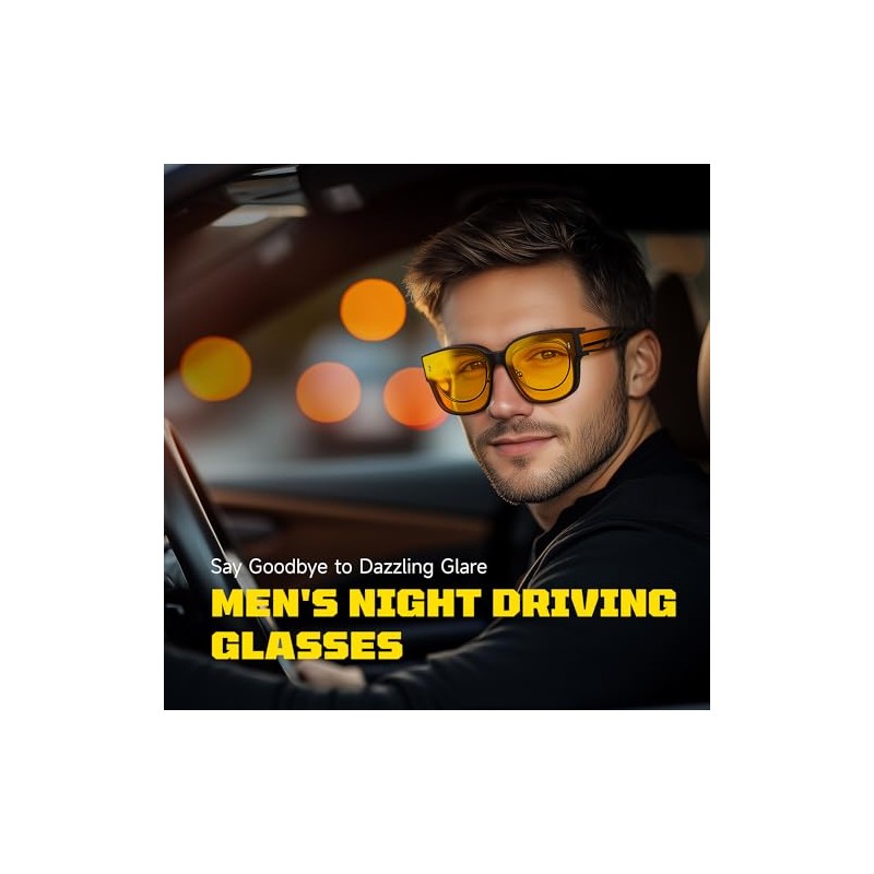 anteojos de conducción de visión nocturna para hombres y mujeres,