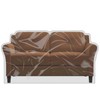 Imperius Clear Thick Heavy Duty Water Resistant Loveseat Sofa Cover,Waterproof
