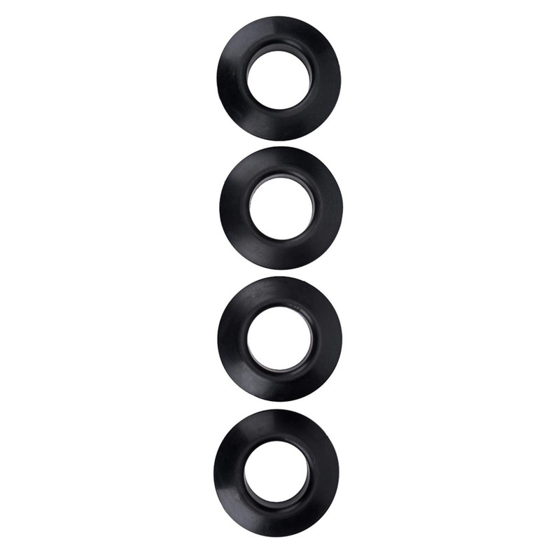 Keenso Kayak Paddle Drip Rings 4 Piece Practical Rubber Drip