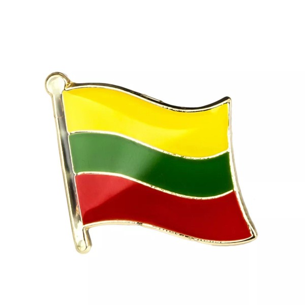 PatchesOhoul Lithuania Flag Lapel Pin 5/8" x 5/8"