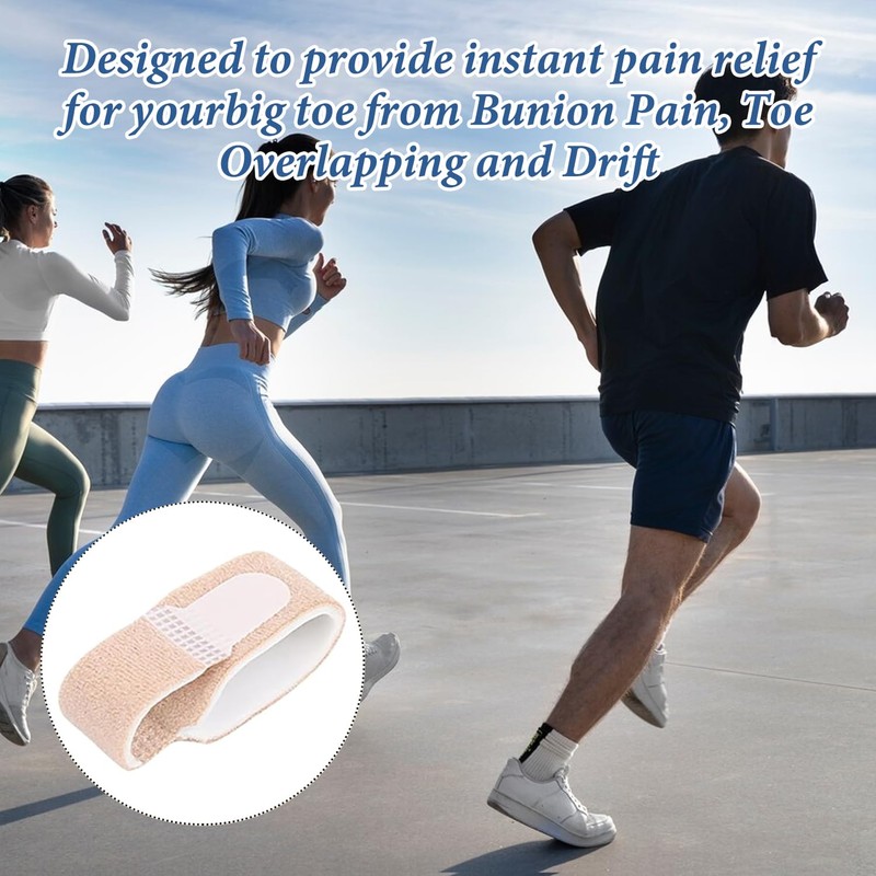 8 Pcs Non-Slip Hammer Toe Straightener Corrector for Comfortable Alignment