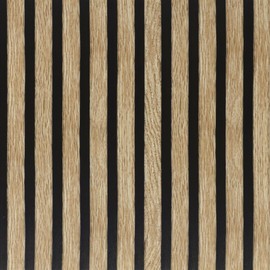 Arthome 44x300CM Papel Pintado para Rejilla de Madera,Autoadhesivo, Extraíble,para Despegar y Pegar Vinilo Decorativo, Papel de Grano de Madera,Listones de Madera Natural para Muebles