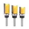 DingGreat 3 Pieces 8 mm Shank Flush Trim Pattern Template