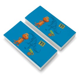 Dinosaur Train T-Rex Buddy Blue Eraser Set of 2