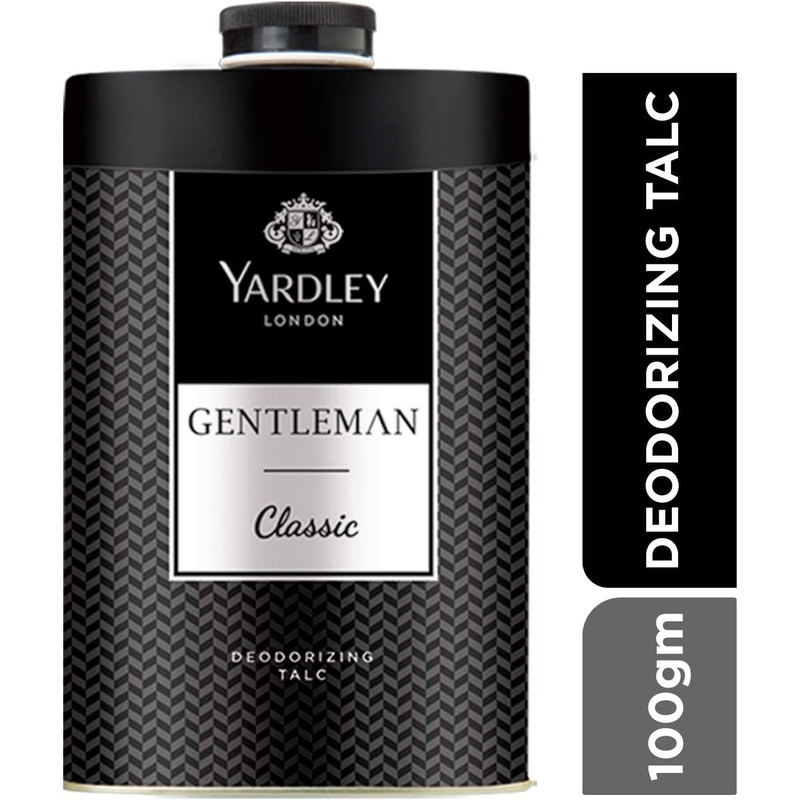 2 x 100g Yardley London Gentleman Classic Talcum Powder