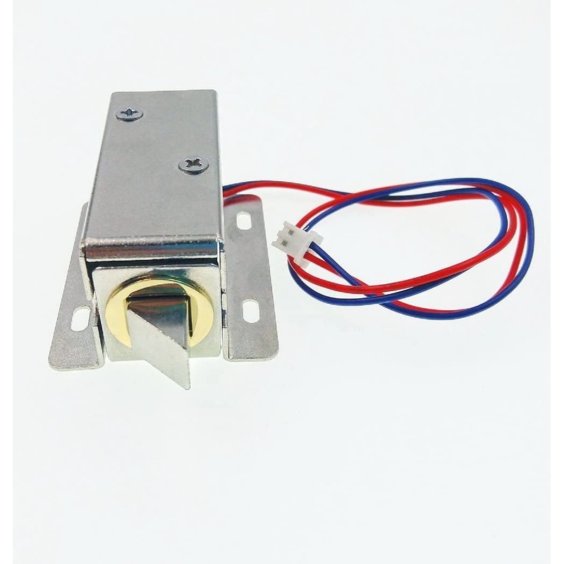 JZK DC 12V Electric Solenoid Lock Lock for Security System