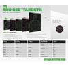 TRUGLO TRU-See 100-Yard Reactive Splatter Target, 12-Pack