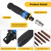 12PCS Impact Screwdriver Set, Professional 1/2" Hand Impact Wrench, S2