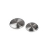 FACKELMANN FCK12306 2 Stainless Steel Cover Plates, Silver, 21 x