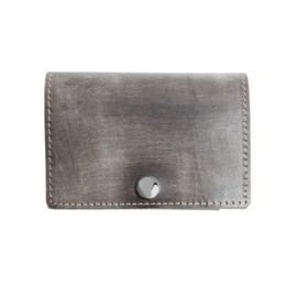 Dom Teporna Bridle Leather Trifold Wallet Small Slim Compact Genuine Leather Wallet Men's Women's 6 Colors -